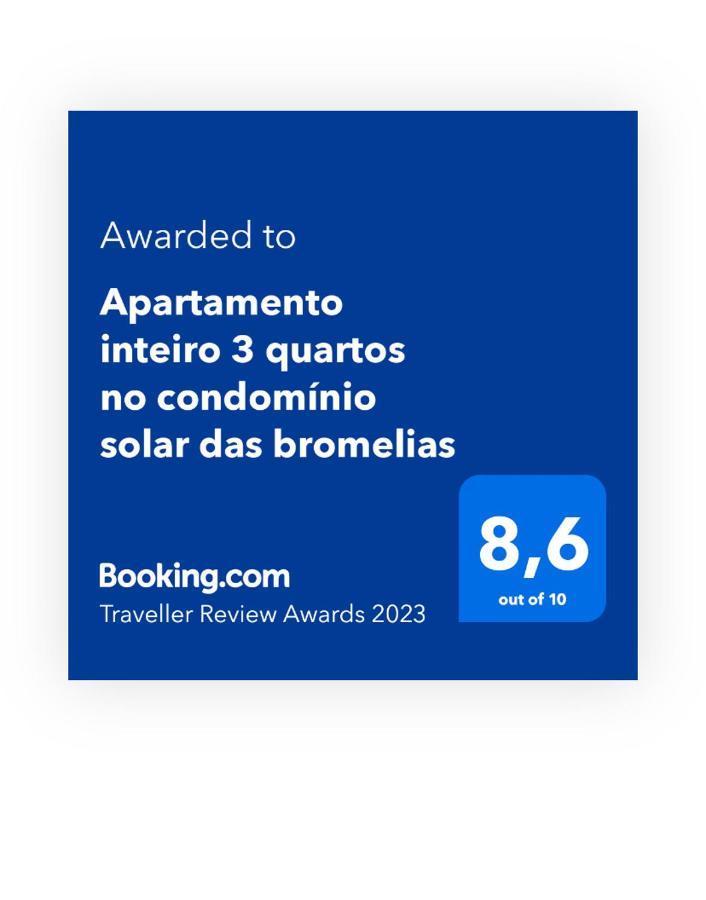 Apartamento Inteiro 3 Quartos No Condominio Solar Das Bromelias Бомбиньяс Экстерьер фото